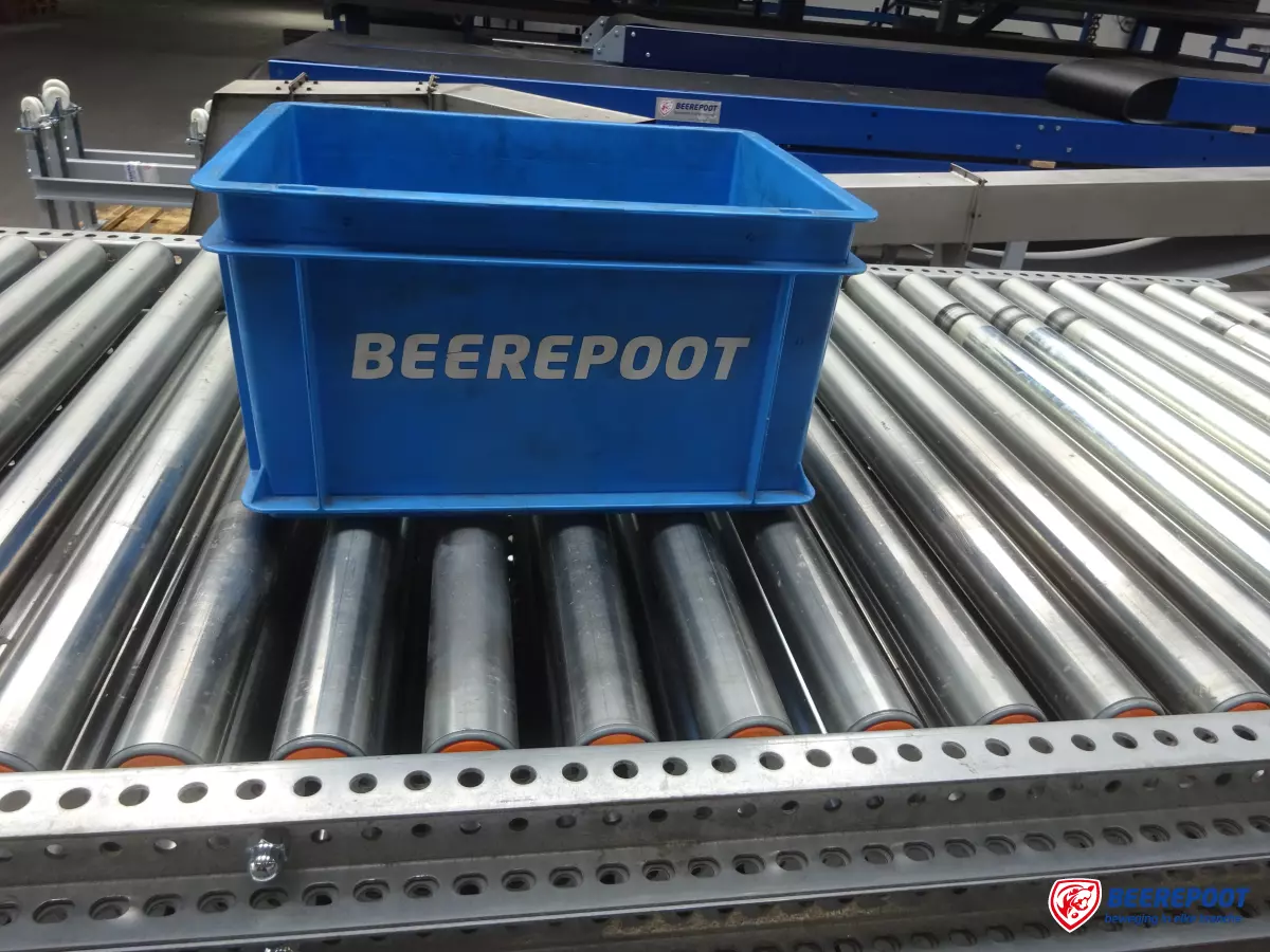 Rollenbaan, zwaartekracht